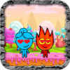 redboy and blue girl : fire and whater