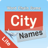 City Names: Word Chain Game Lite