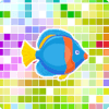 Coloring Fish Pixel Art, By Number