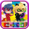Ladybug And Cat Noir Drawing Coloring Book