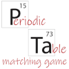 Periodic Table Matching Game