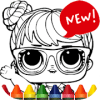 Free Surprise dolls Coloring Book