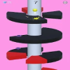 helix jump on spiral tower