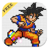 Pixel-Art Goooku Paint By Number免费下载