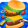 Burger Food Factory-Sky Burger Catcher Pro