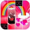 Rainbow Pink Heart Piano Tiles最新版下载