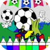 Livro de Colorir Times de Futebol Brasil e Mundo安卓版下载