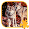 Wolf Jigsaw Puzzles Games