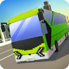 Coach Bus Driving Simulator: Blocky City 2018破解版下载