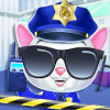Kitty Cat Police Fun Care & Thief Arrest Game