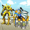 Transforming Robot Elephant Vs Ultimate Lion Robot