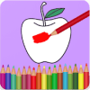 Fruits Vegetables Coloring Book