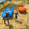 Superheroes Lightning Mcqueen Stunt Racing Games安卓手机版下载