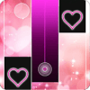 Heart Piano Tiles Pink