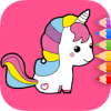 Unicorn Coloring Book - Horse Pony Coloring Pages