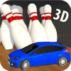 Realistic Car 3D Bowling Master & Car Driver Stunt