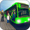 City Bus Driving School Game 3D-Coach Bus Sim 2018