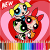 Power-puf Girl Coloring Book绿色版下载