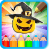 Kids Book - Coloring Witch