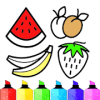 Fruit Coloring Book For kids