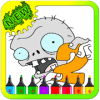 Coloring Book Plants Zombiesiphone版下载