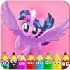 Coloring My Cute Little Pony怎么下载到手机