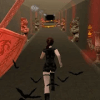 Girl in temple. Endless run.