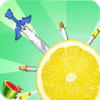 fruit slice challenge vs knife flip内挂