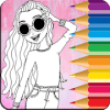 Soy Luna Coloring Book Game