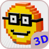 Pixel Emoji 3D - Color by Number免费下载