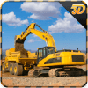 Sand Excavator Truck Sim 3D