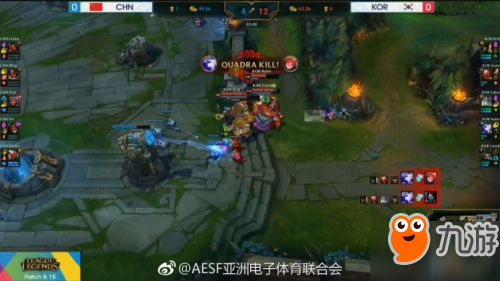 lol2018亞運會8月27日CHNvsKOR比賽視頻：中國不敵韓國落敗