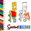 Coloring The Bart Simpson