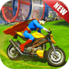 Superhero Tricky Bike: Stunt Rider Kids Games 2018
