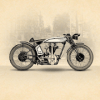 Puzzle Retro Motorcycle