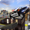 Police Robot Car Roof Stunts