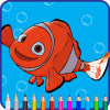 Nemmo Doodle Fish Coloring Book