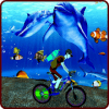 Underwater BMX Stunts