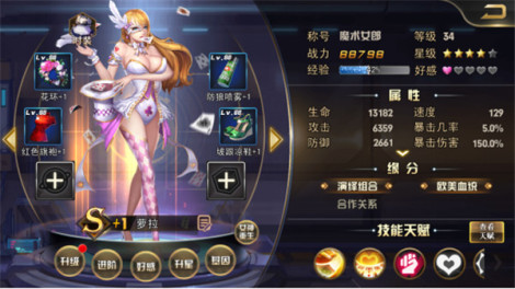 《女神计划》人物提升途径大合集
