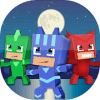 游戏下载Pixel Pj Hero Masks Cube Zombie Fight