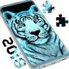 White Tiger Puzzle Game