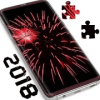 Fireworks in the night puzzle game