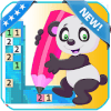 Panda Basics Education & Learning Color By number