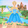 Cindrella Princess Dress Up & Makeup Game