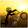 Stickman Downhill Bicycle Stunt