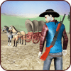 Wild West World Survival- Horse Cart Transport sim