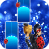 Piano Ladybug and Chat Noir Tiles