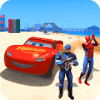 Superhero Hill Climb Legend Racing: Lightning Car安卓版下载