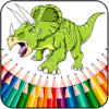 Coloring Pages Dinosaurs绿色版下载