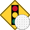 Traffic Signs Coloring By Number - Pixel免费下载